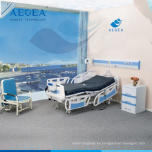 AG-BY003C con el centro de bloqueo controlado de atención médica de cinco funciones de equipos médicos camas de hospital eléctrico precios